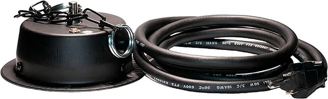 Alt view image 2 of 5 - Eliminator lighting MBM1RP ETL Approved Mirror Ball Motor, Up to 16-inch - Black