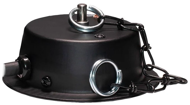 Main image of Eliminator lighting MBM1RP ETL Approved Mirror Ball Motor, Up to 16-inch - Black