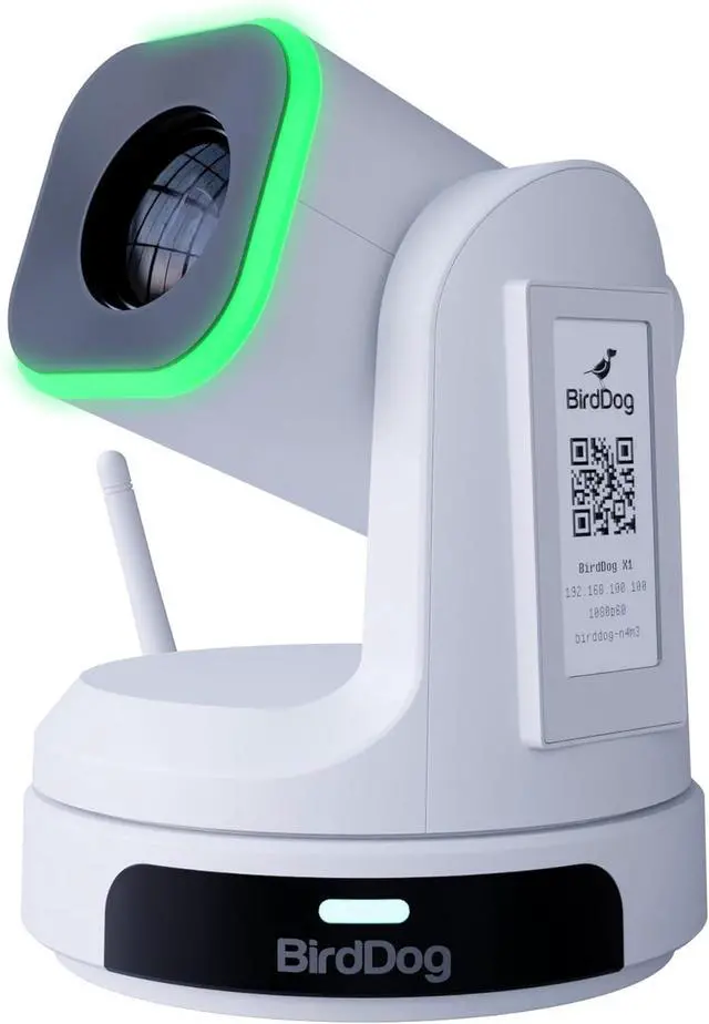 Alt view image 11 of 11 - BirdDog X1 PTZ Camera with 20x Zoom (White)