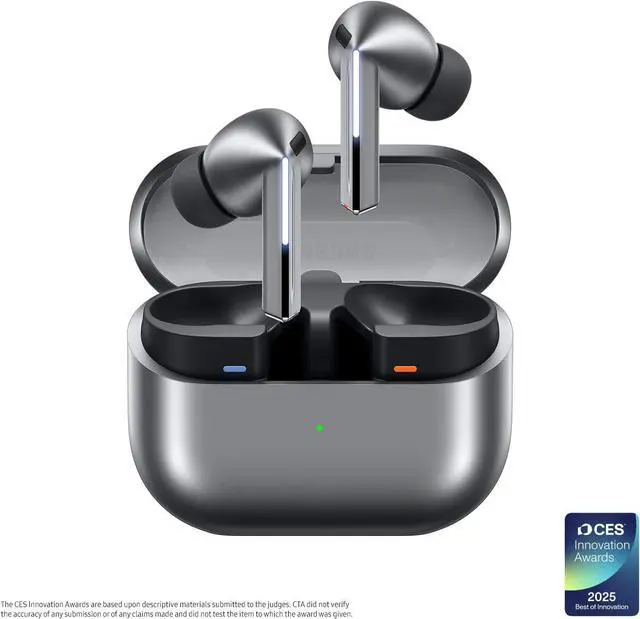 Main image of Samsung Galaxy Buds3 Pro True Wireless Bluetooth Earbuds with AI  Silver