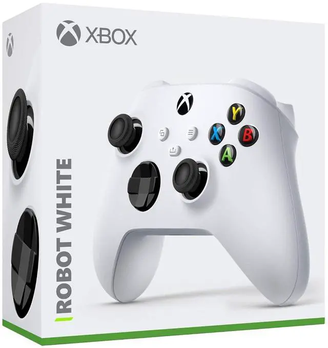Alt view image 2 of 2 - Xbox Core Wireless Gaming Controller for Xbox, PC, Android & IOS  Robot White