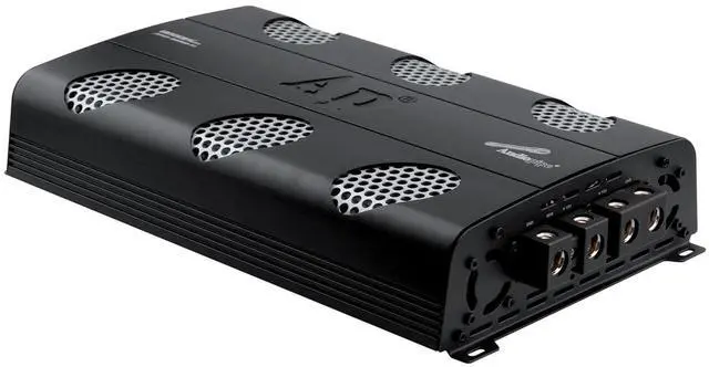Alt view image 2 of 2 - Audiopipe 8000 Watts Class D Mosfet Amplifier, 4-Point Protection System, 16-V