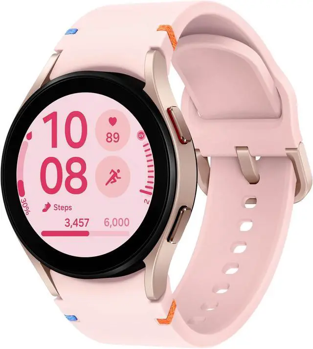 Alt view image 2 of 3 - Samsung Galaxy Watch Fe 40mm 16GB R861 GPS Smartwatch Pink/Gold SM-R861NIDAXAA