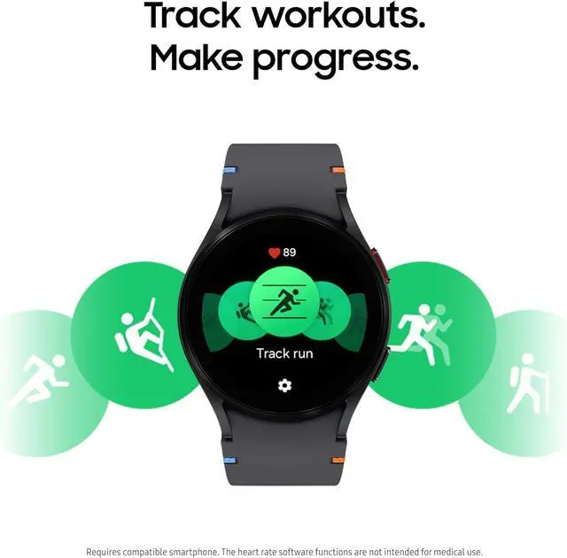 Alt view image 3 of 3 - Samsung Galaxy Watch Fe 40mm 16GB R861 GPS Smartwatch Pink/Gold SM-R861NIDAXAA