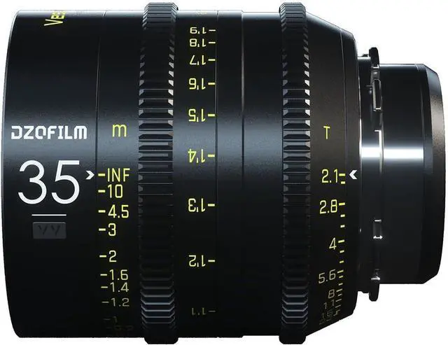 Alt view image 2 of 2 - Dzofilm DZO-V03521PL Vespid Prime 35mm T2.1 Cinema Standard Lens for PL Mount