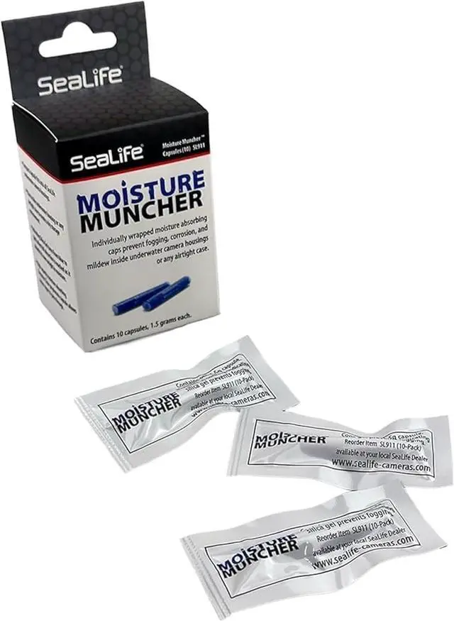 Main image of Sealife SL 911 Underwater Housing Moisture Muncher Capsules for Smartphone, Blue