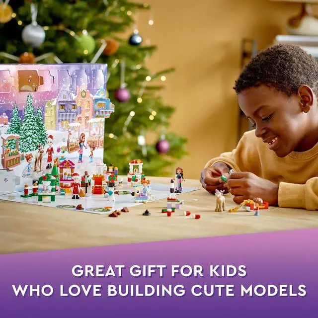 Alt view image 2 of 2 - LEGO Friends 2022 Advent Calendar Plastic Building Toy Set for Kids - 312 Pieces