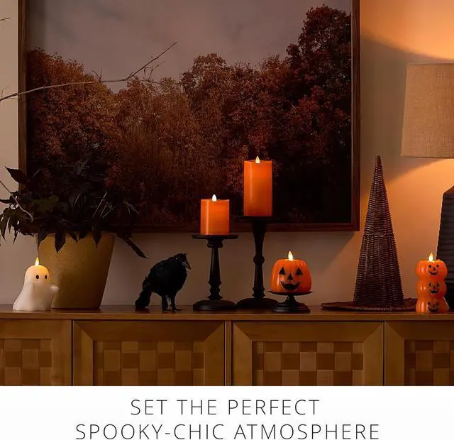 Alt view image 2 of 2 - Luminara Flickering Flameless LED Candle, Battery Operated with Timer Function