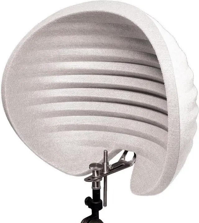 Main image of Aston Halo Ghost Portable Microphone Reflection Filter with XLR Connector, White