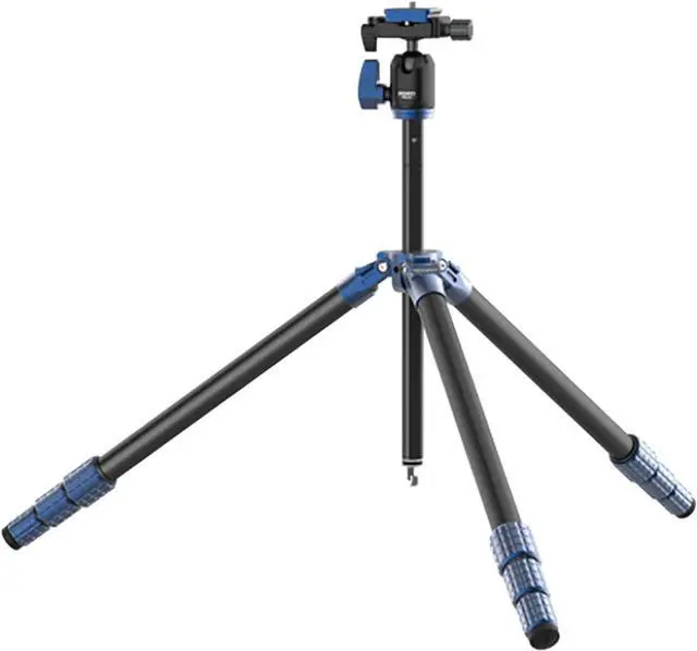 Main image of Benro Superslim Carbon-Fiber Tripod with N00P Ball Head Fits for Camera - Black