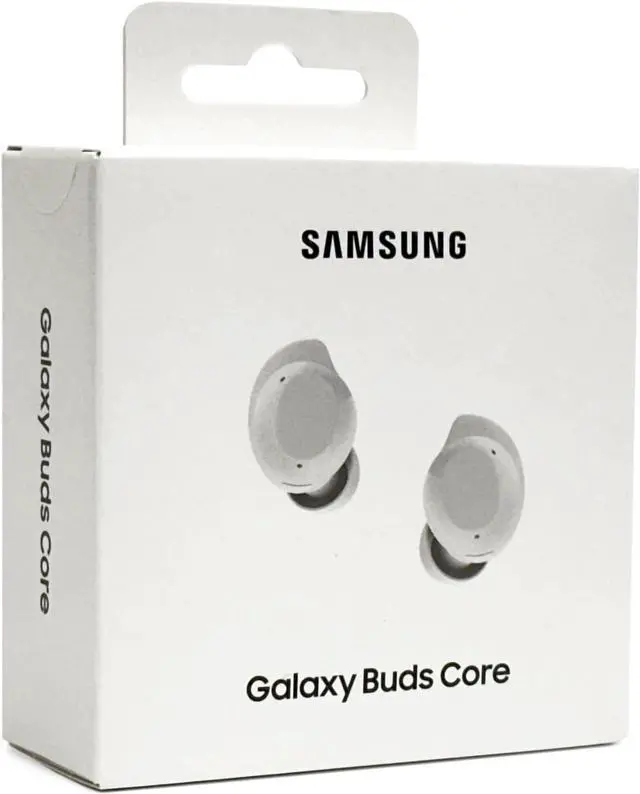 Main image of Samsung Galaxy Buds Core Headphones, Active Noise Cancellation - White, One Size