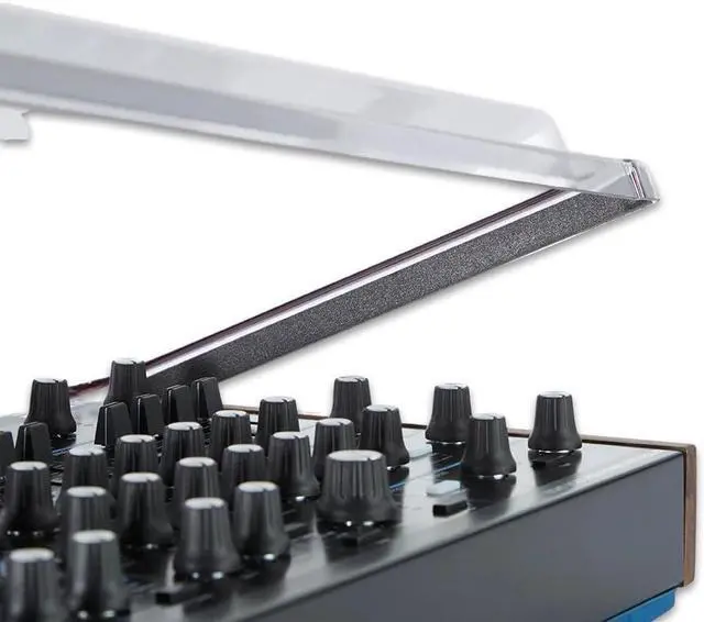 Alt view image 2 of 2 - Decksaver Mixware LLC Polycarbonate Cover for Analog Synthesizer Dust Protection