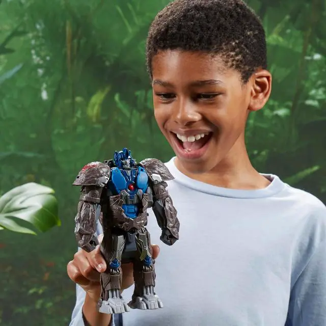 Alt view image 2 of 2 - Transformers Optimus Primal Converting Action Figure for Ages 6 and Up, 1 Pieces
