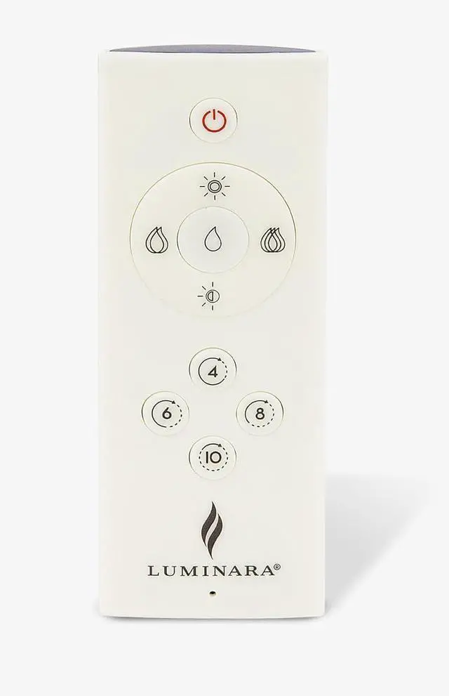 Main image of Luminara Remote Control Rechargeable Flicker Speed Flameless Candle - Ivory