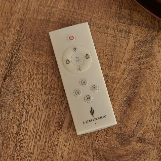 Alt view image 2 of 2 - Luminara Remote Control Rechargeable Flicker Speed Flameless Candle - Ivory