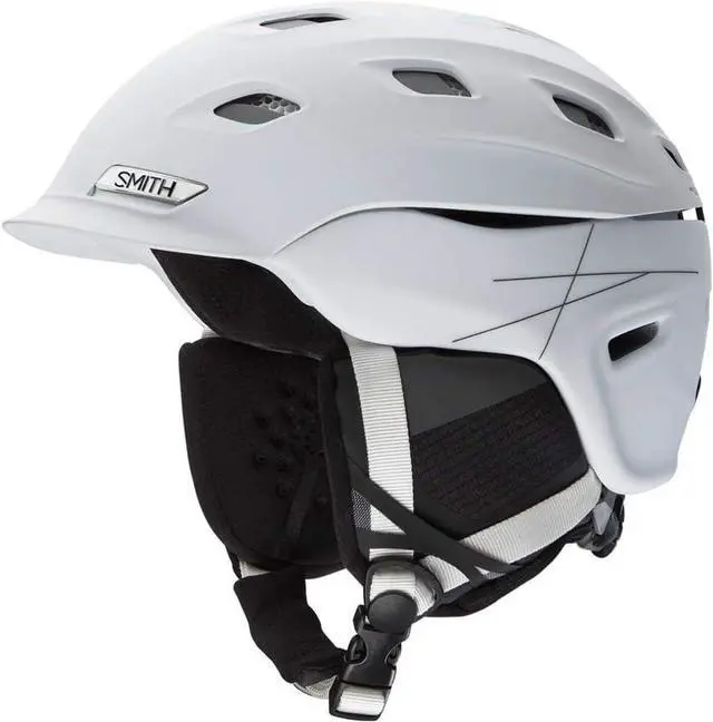 Main image of SMITH Optics Vantage Snow Sports Skiing Helmet for Adult, Matte White - Medium