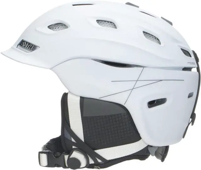 Alt view image 2 of 2 - SMITH Optics Vantage Snow Sports Skiing Helmet for Adult, Matte White - Medium