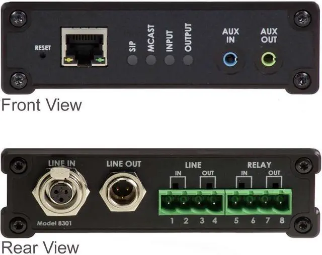 Alt view image 7 of 7 - 8301 IP Paging Adapter & Scheduler