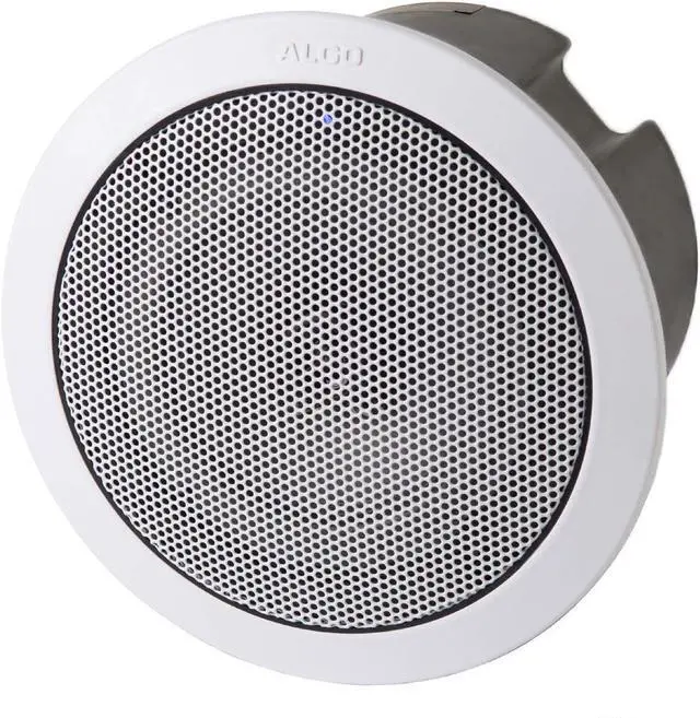 Main image of Algo 8188 PoE SIP Wired Ceiling Speaker Compatible with Smartphone/Pc for Paging