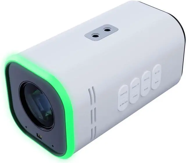 Alt view image 2 of 2 - BirdDog Maki Ultra 8.4MP 4K UltraHD Video Camera Compatible with TV/PC - White
