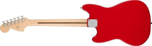 Alt view image 2 of 2 - Fender Sonic Mustang Poplar Maple Wood 6-Strings Solid-Body Electric Guitar, Red