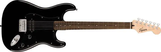 Main image of Fender Sonic Stratocaster Poplar Wood 6-String Solid-Body Electric Guitar, Black