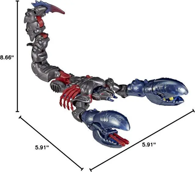 Alt view image 15 of 15 - HASBRO TRANSFORMERS VINTAGE BEAST WARS SCORPONOK REISSUE ACTION FIGURE