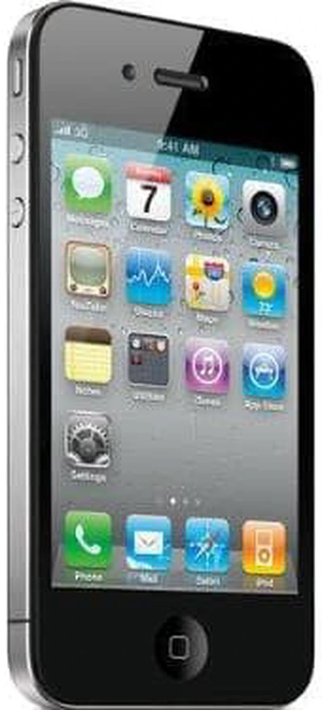 Alt view image 7 of 8 - Apple iPhone 4 16GB Black - Verizon