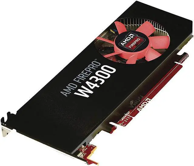 Alt view image 7 of 9 - HP FirePro W4300 Graphic Card T7T58AT Graphics Card