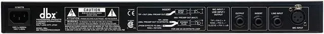 Alt view image 3 of 3 - dbx 286s microphone preamp & channel strip processor