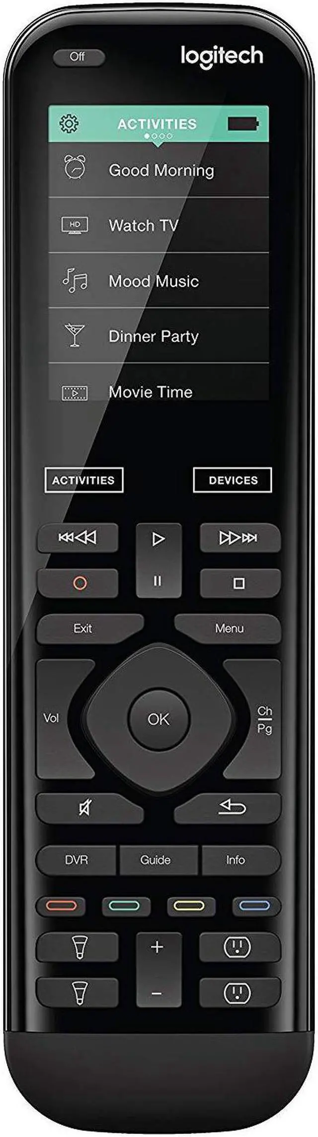 Alt view image 7 of 8 - Logitech Harmony Elite Universal Remote Control w/ Full Touchscreen - 915-000256