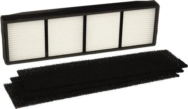 Alt view image 4 of 4 - oransi replacement pack for finn hepa air purifiers, 3 carbon pre-filter and 1 v-hepa air filter, filter life up to 24 months