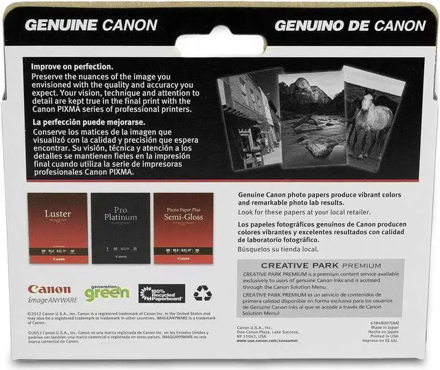 Alt view image 6 of 19 - Canon 6384B007 CLI-42 Ink Cartridge Black/Color