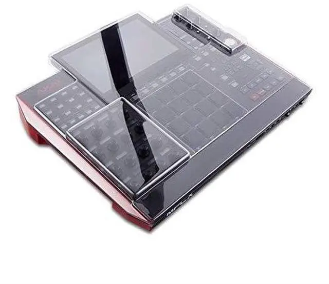 Alt view image 10 of 11 - Decksaver Clear Polycarbonate Cover for Akai MPC X Sequencer