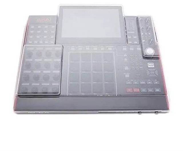 Alt view image 11 of 11 - Decksaver Clear Polycarbonate Cover for Akai MPC X Sequencer