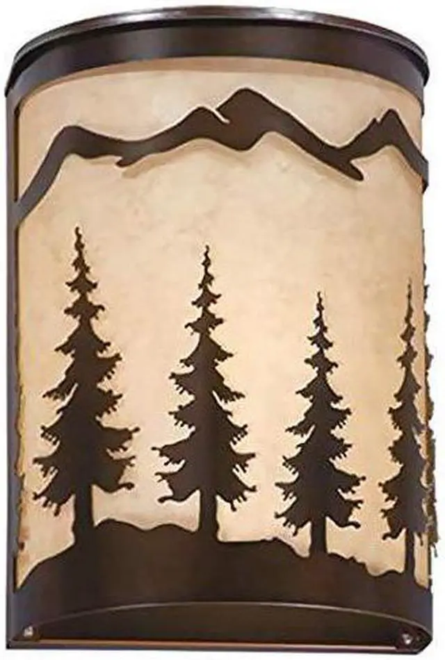 Main image of Vaxcel Yosemite 8" Wall Sconce Burnished Bronze - WS55508BBZ