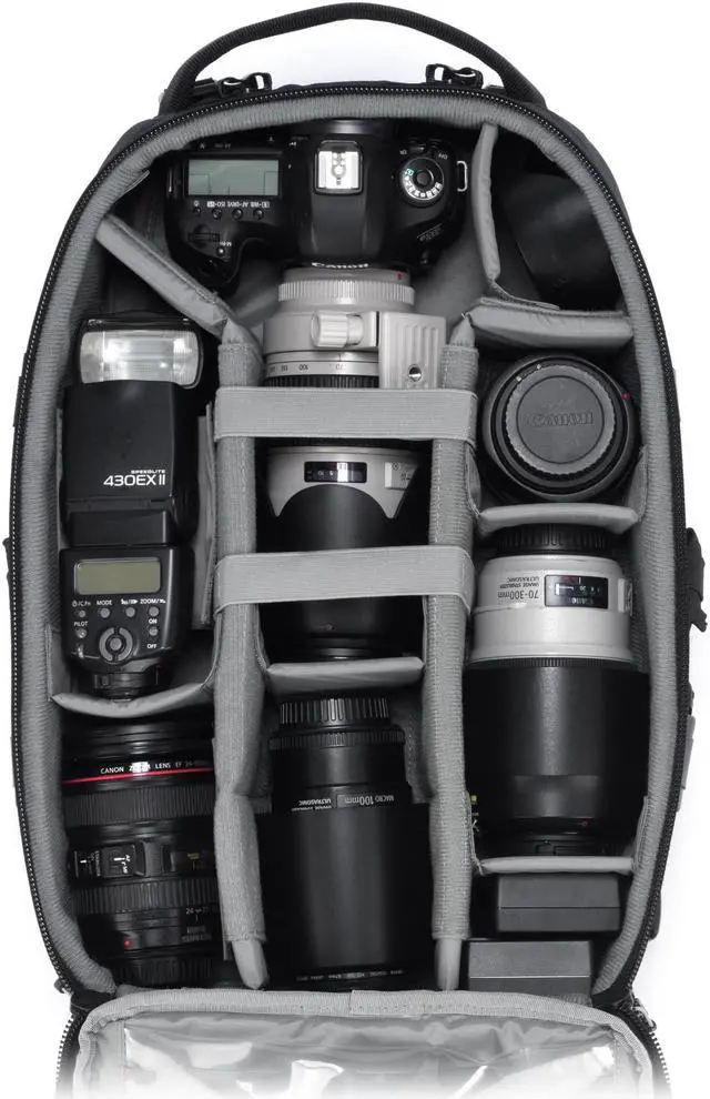 Alt view image 15 of 20 - Tamrac Anvil Slim 15 15" Laptop Backpack for DSLRs or Mirrorless Cameras