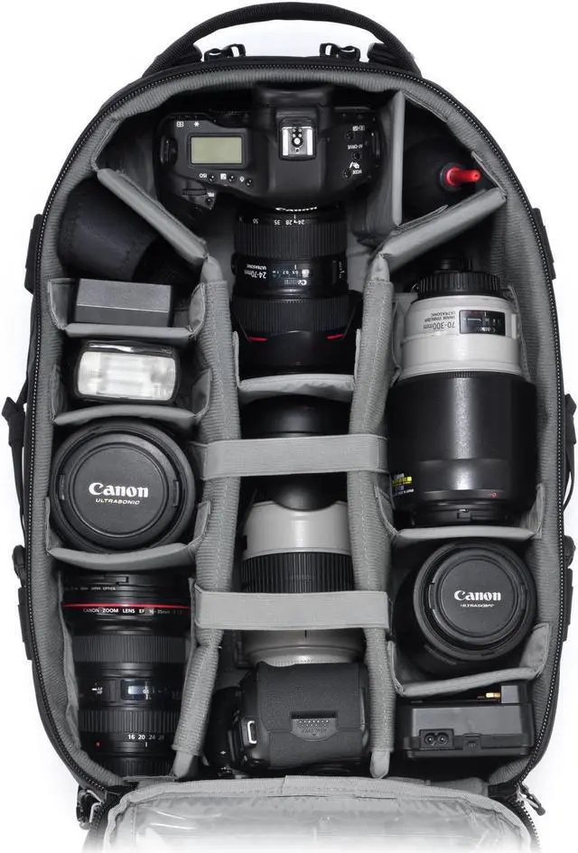 Alt view image 15 of 20 - Tamrac Anvil 27 Backpack for 15" Laptop, DSLRs with Lenses #T0250-1919
