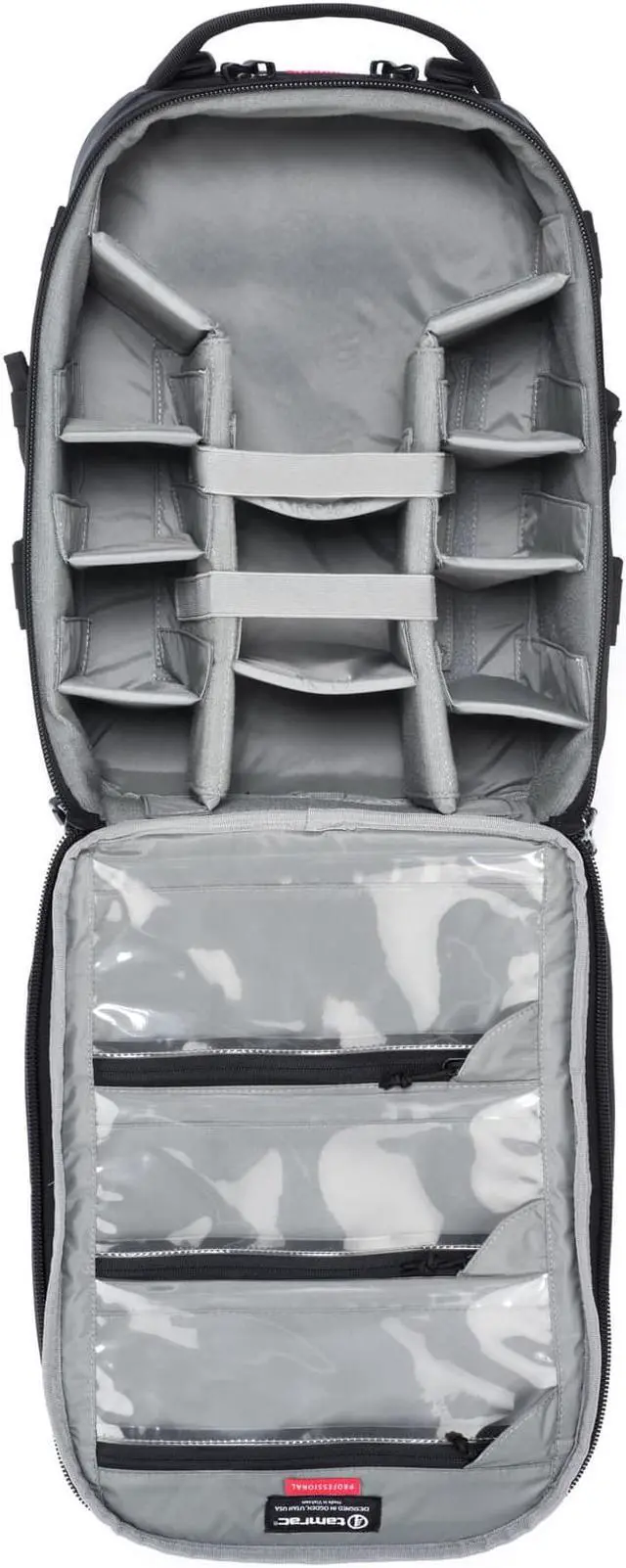 Alt view image 16 of 20 - Tamrac T0220 Anvil 17 Photo DSLR Camera / Laptop Backpack