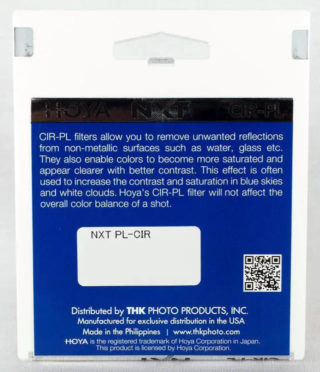 Alt view image 8 of 15 - Hoya 52mm NXT Circular Polarizing Slim Frame Glass Filter