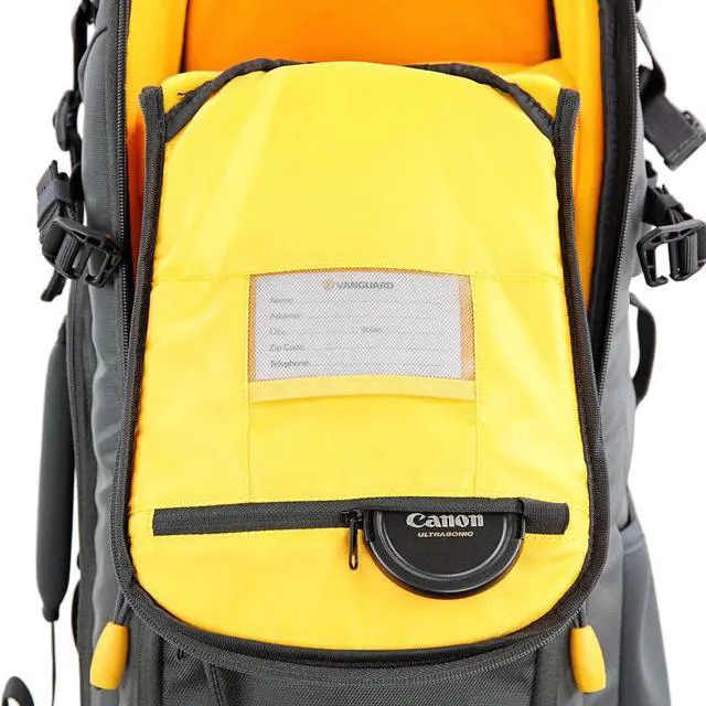 Alt view image 6 of 20 - Vanguard Alta Sky 66 Camera Backpack - Fits Pro DSLR, 600mm f/4 Lens, and More