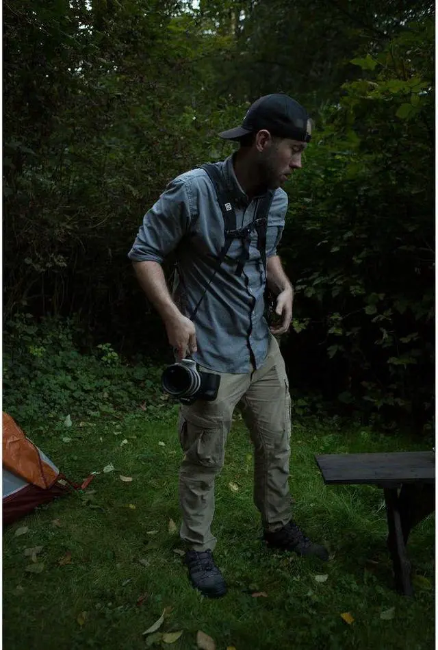 Alt view image 5 of 20 - BlackRapid 361004 Sling Camera Strap DOUBLE SLIM Breathable (Black)