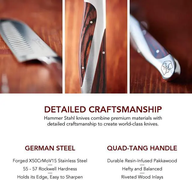 Alt view image 7 of 7 - Hammer Stahl Fillet Knife - 7"
