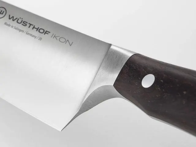 Alt view image 3 of 7 - Wusthof Ikon Blackwood 3.5" Paring Knife