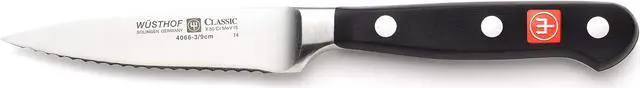 Alt view image 2 of 2 - Wusthof Classic 3 1/2 Inch Scalloped Serrated Paring Knife