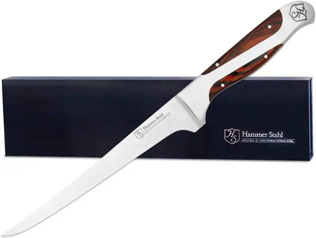 Alt view image 2 of 7 - Hammer Stahl Fillet Knife - 7"