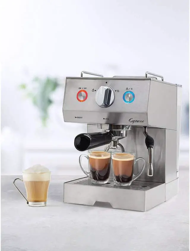 Alt view image 10 of 15 - Capresso 12605 Cafe Select Espresso Maker - Silver