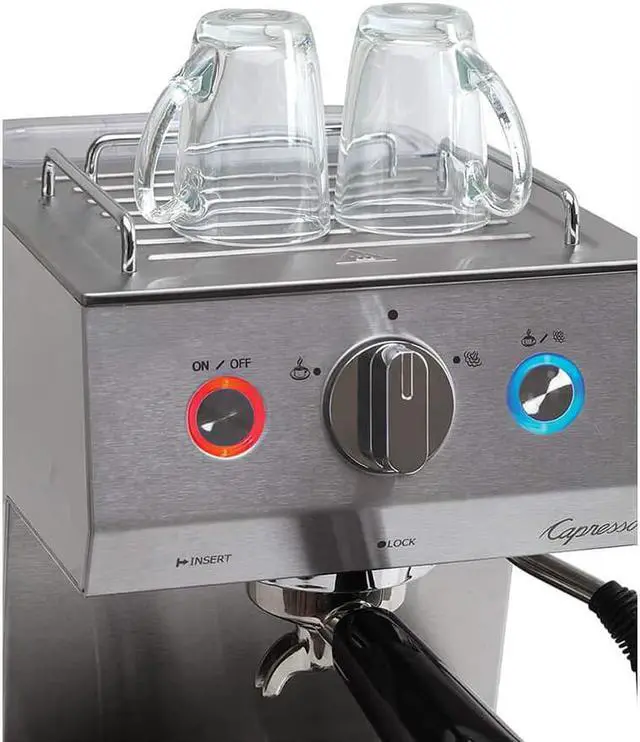Alt view image 9 of 15 - Capresso 12605 Cafe Select Espresso Maker - Silver