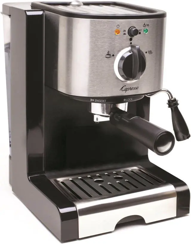 Alt view image 11 of 20 - Capresso EC100 Pump Espresso and Cappuccino Machine