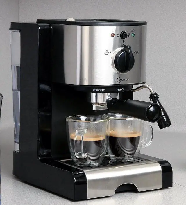 Alt view image 16 of 20 - Capresso EC100 Pump Espresso and Cappuccino Machine